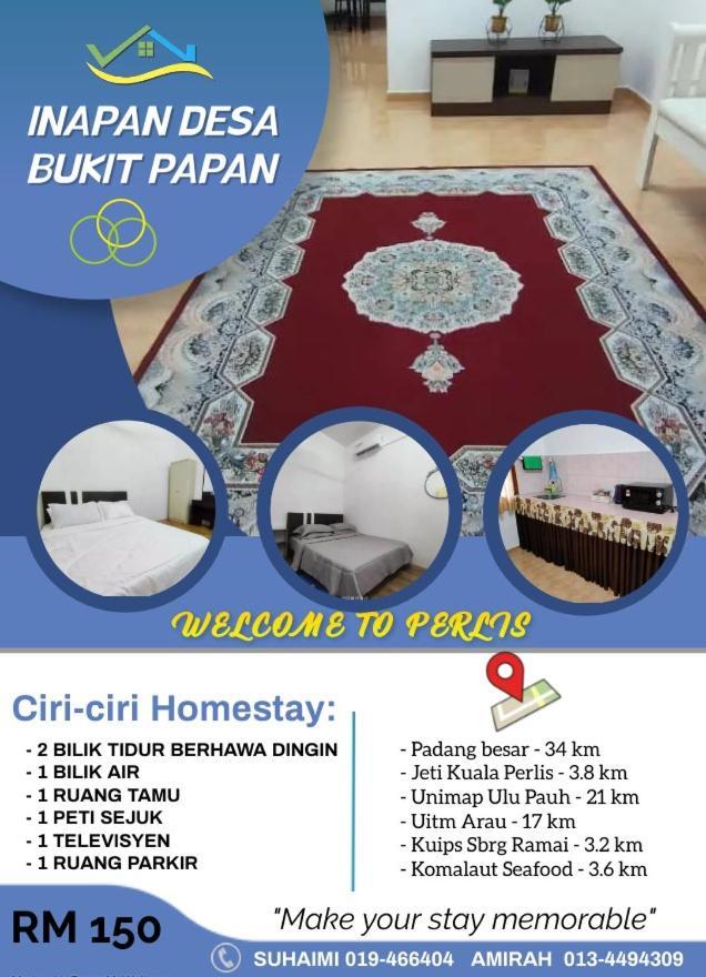 Appartamento Inapan Desa Bukit Papan Kuala Perlis Esterno foto